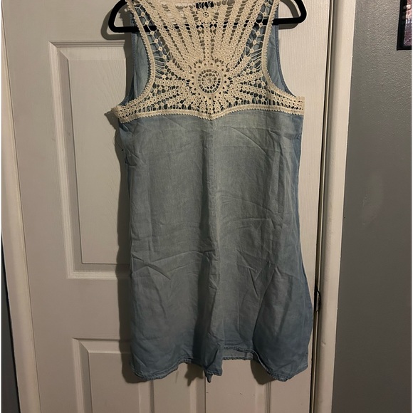 A.N.A lightweight, blue jean dress - Picture 2 of 4